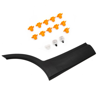 Ylwspeed20 Rear Right Door Lower Molding Garnish Black For 2013-2018 Hyundai Santa Fe Sport (5-Seat)