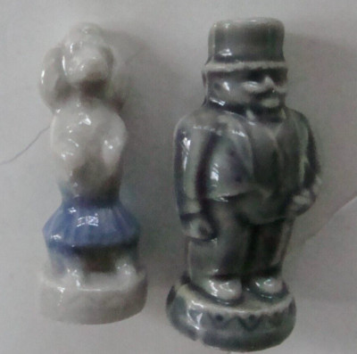 VTG Wade Red Rose Tea Circus Series Set of 2 Figurines - Ringmaster Poodle