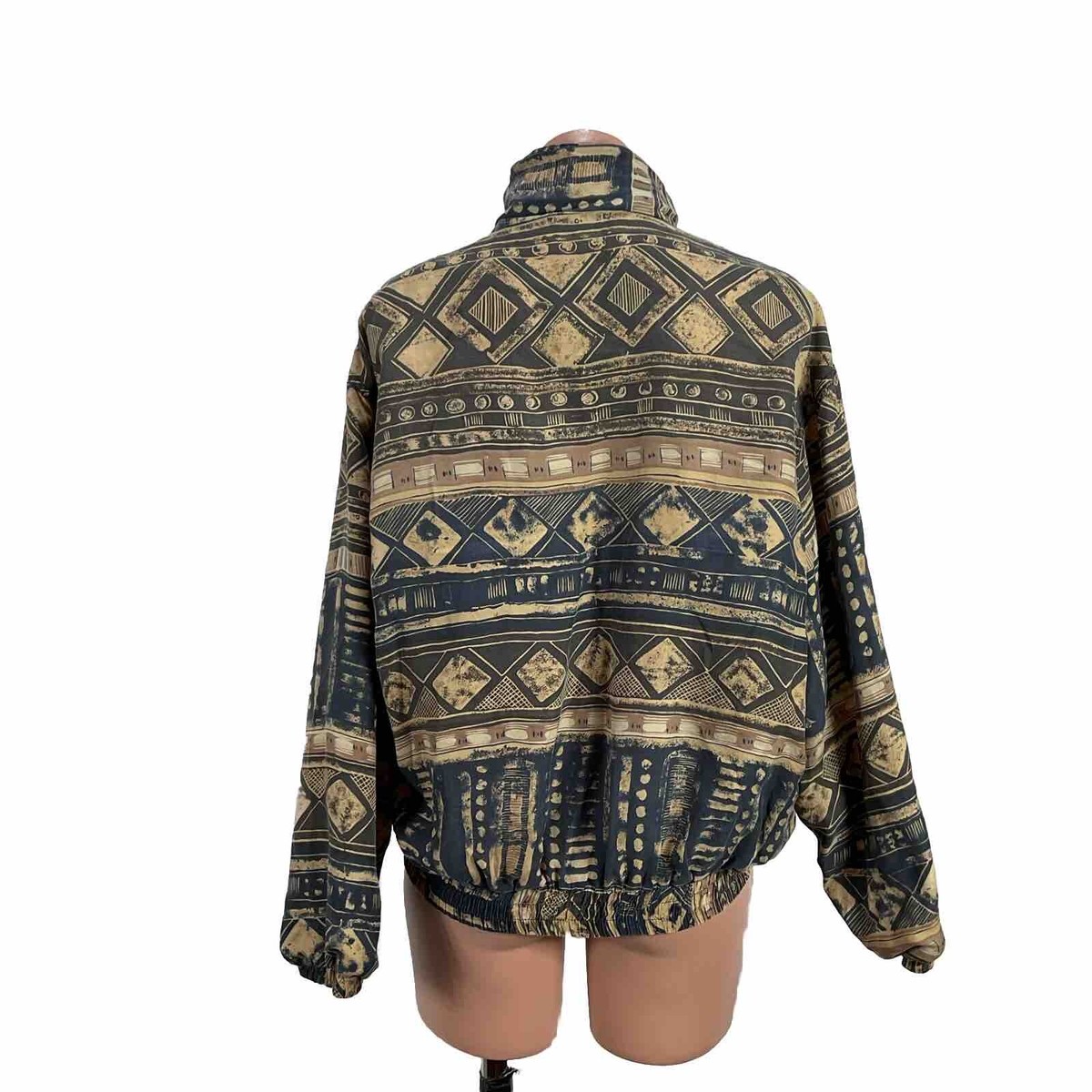 East West Silk Wild Funky Artsy Bomber Jacket All Over Print East West Silk Wild Funky Artsy Bomber Jacket All Over Print
