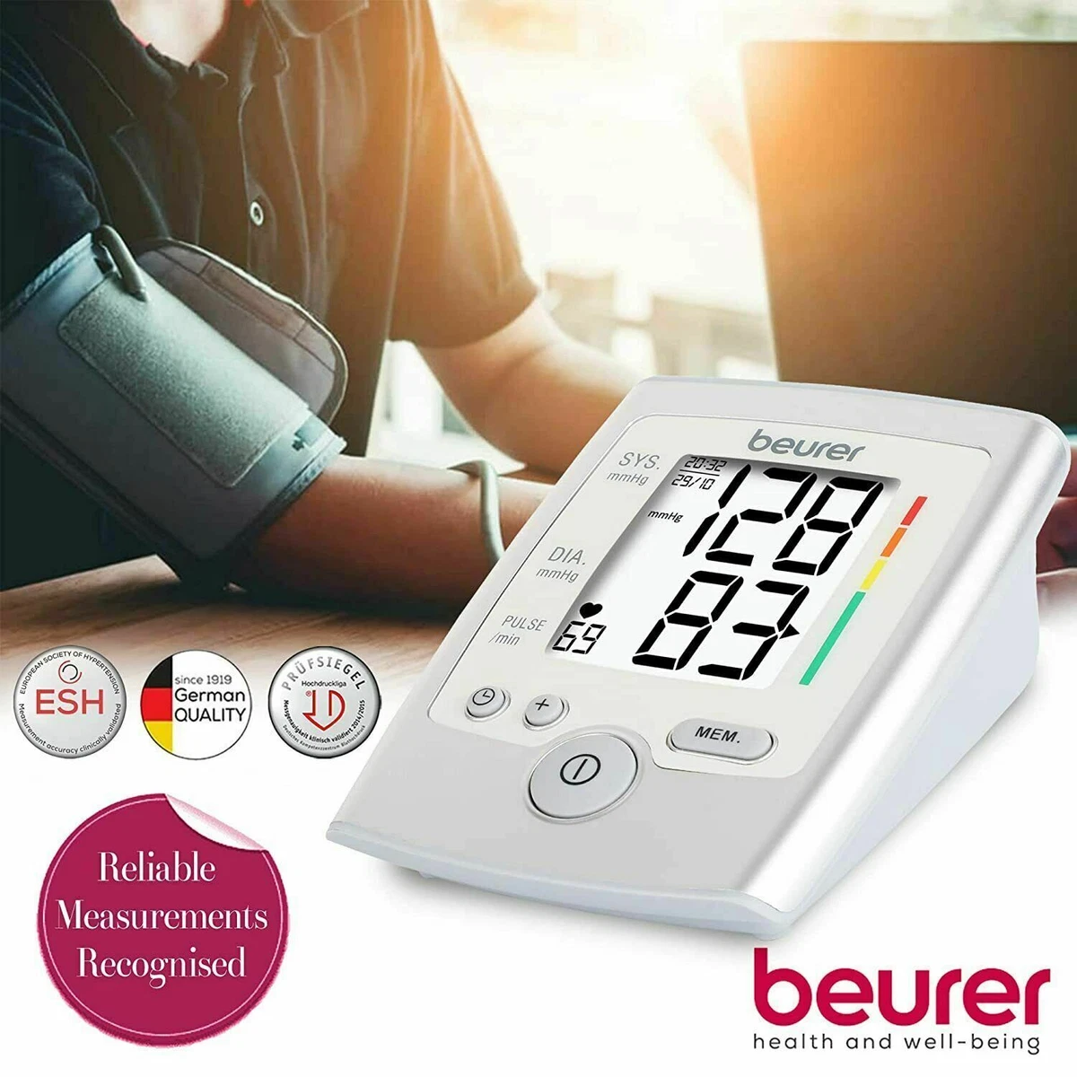 Beurer BM-35 Upper Arm Blood Pressure Monitor