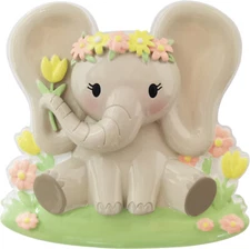 Elephant Cute Animal (Female) Personalized Christmas Ornament