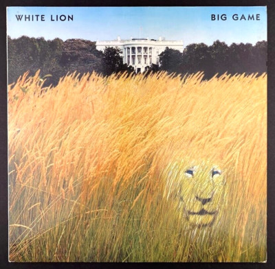 White Lion Big Game 1989 German Vinyl LP NM Atlantic 781 969-1 Hard Rock Metal