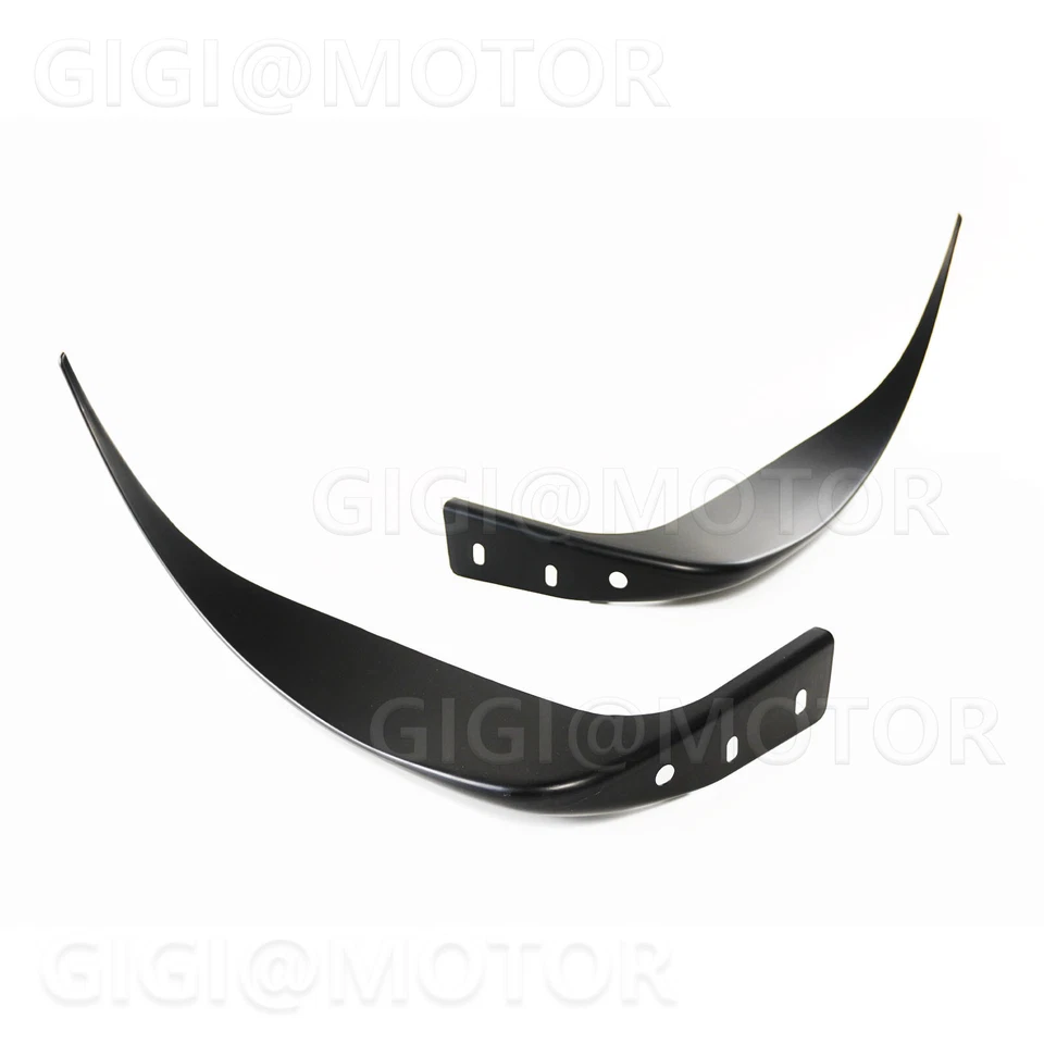 Guardabarros trasero negro mate para Chevy Corvette C6 Z06 ZR1 2006-2013 Foto 4 de 4