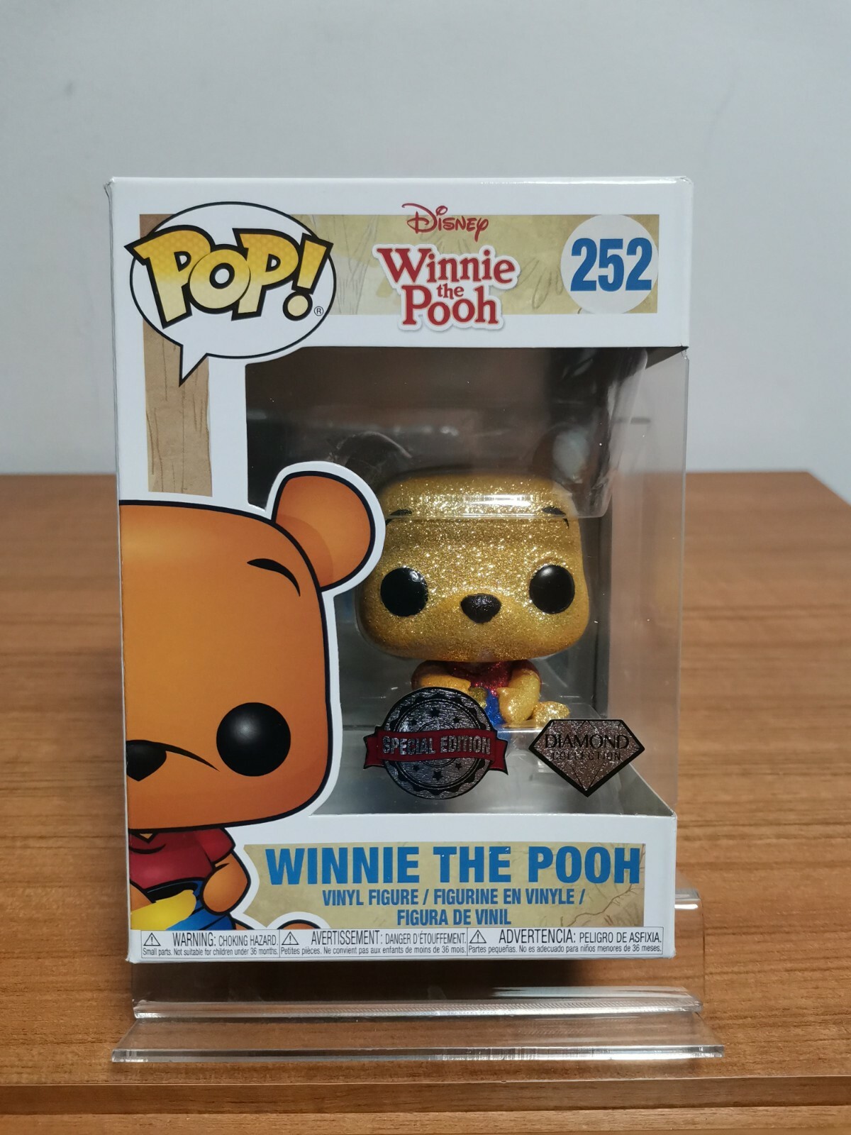 Funko Pop! Winnie The Pooh Diamante Nuevo En Caja - Sin Uso