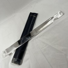 Vintage Bausch  Lomb 8" 12" Acrylic Magnifying Magnifier Measuring Ruler w/Case