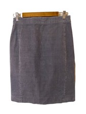 J. Crew Womens Skirt Gray Corduroy Sz 2