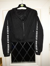 CROP JACKET MISS EVIE WITH HOOD LIGHT WEIGHT AGE 13/14 YEARS