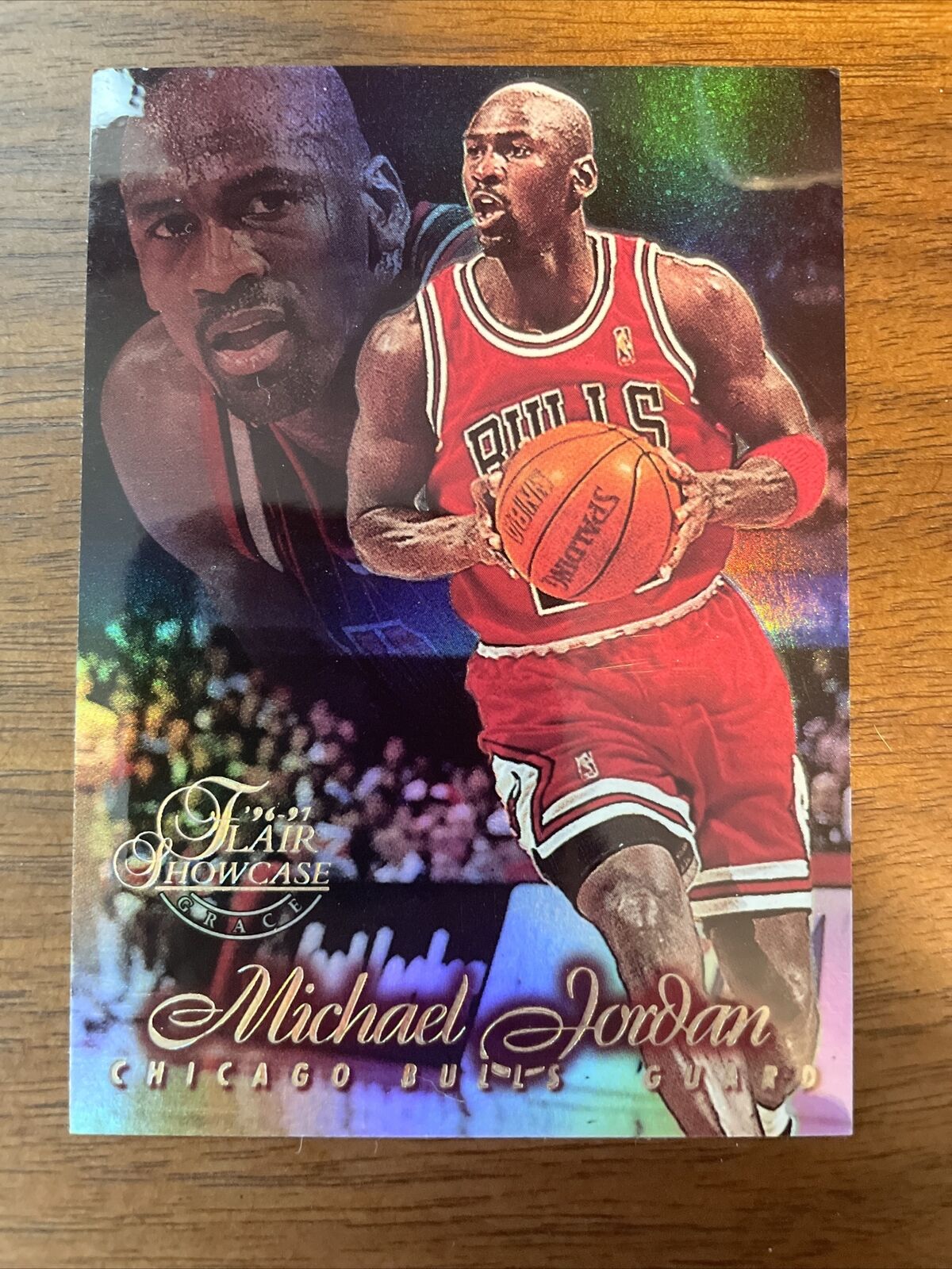 Michael Jordan 96-97 Flair Showcase Row 1 Seat 23