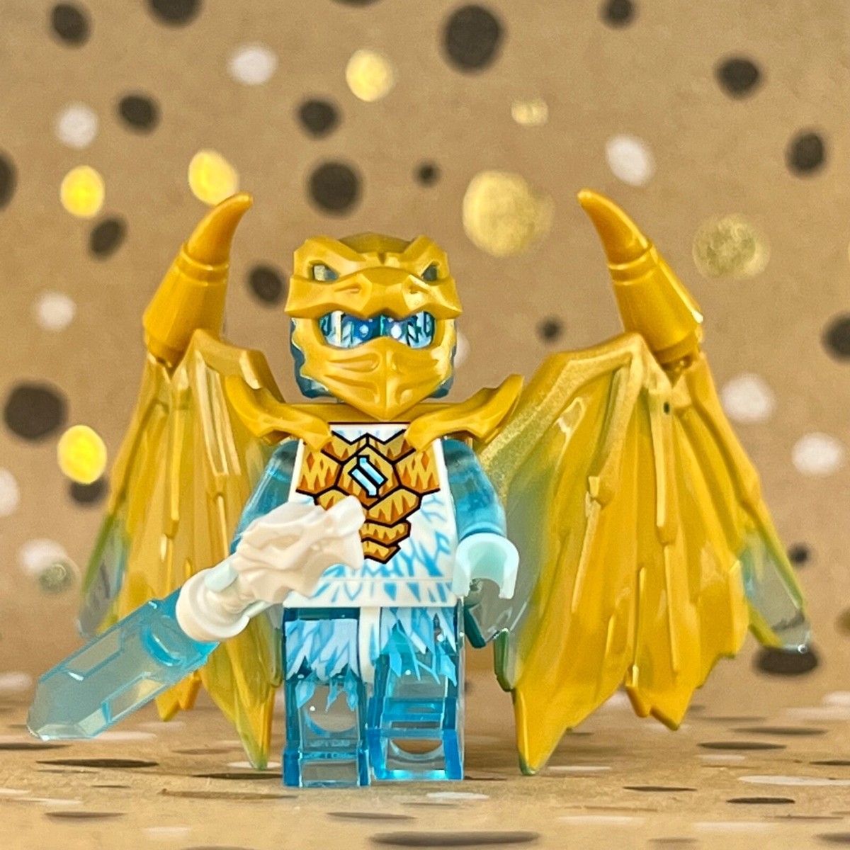 Lego Ninjago Zane Golden Dragon LEGO NINJAGO Crystalized