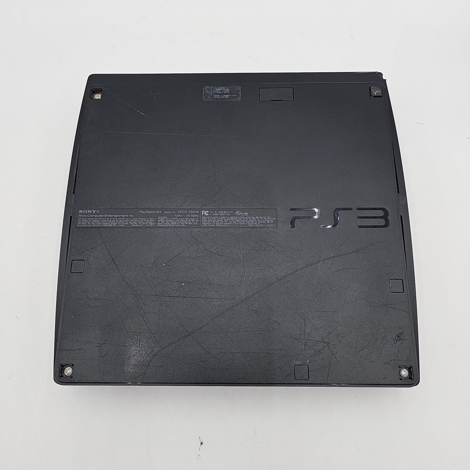 Sony PlayStation 3 Slim PS3 160GB Black Console Gaming System Only CECH2501A eBay