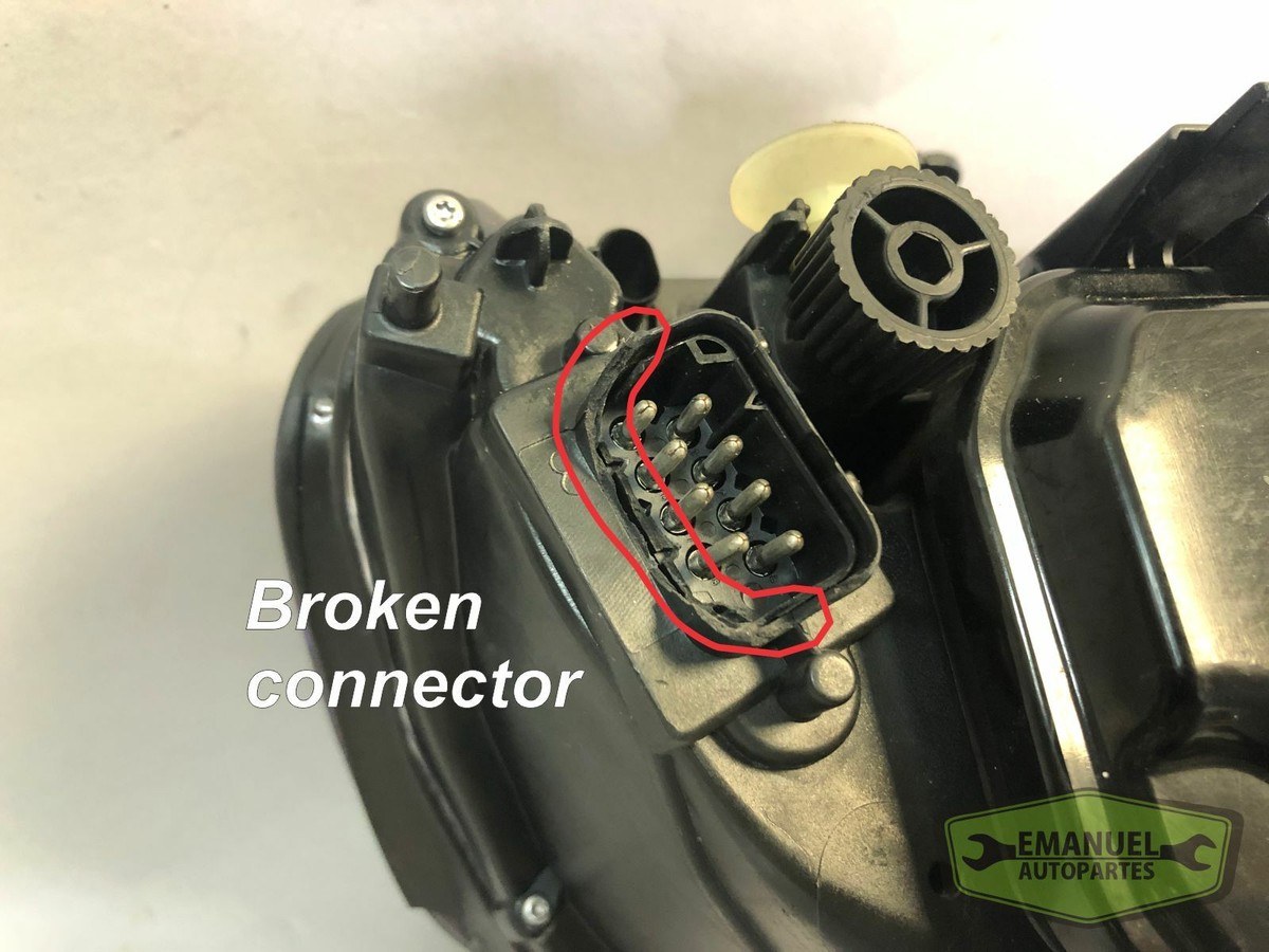 BMW 7 Series 2002-2005 LH Left Xenon Headlight Amber OEM  