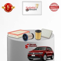 Set Service 4 Filter VW Tiguan II 2.0 Tdi 105KW 143CV Von 2016->