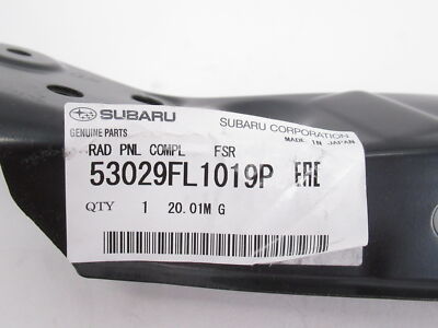 Genuine OEM Subaru 53029FL1019P Right Outer Upper Tie Bar 2018