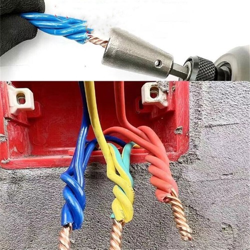 4pcs Wire Nut Twisting Tool Wire Cable Twister for Electrical Power Drill Driver - Bild 2 von 10
