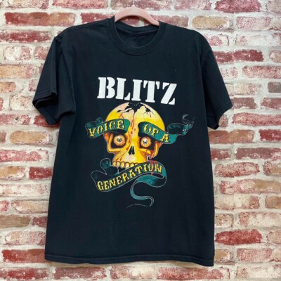 Vtg Blitz Band Voice of a generation Shirt Unisex Album S to 5XL