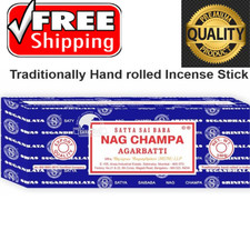 Satya Sia Baba Nag Champa Incense Sticks 250 Gram Box Free Shipping