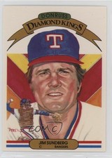 1983 Donruss Diamond Kings Jim Sundberg #7 0uf1