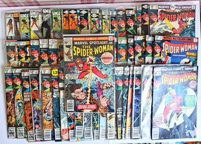 Spider-woman #1-50 COMPLETE + Marvel Spotlight 32 l Bronze Age 1978 High Grade
