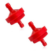 2 PCS Gas Fuel Filters, 150 Micron 1/4 Inch ID Inline Gas Fuel Filter, OEM BS