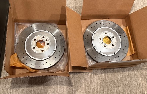 Mclaren MP4-12C 570GT 570S 650S 675LT 540C - Front Brake Rotors OEM - NICE SET