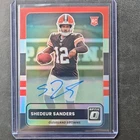 2025 Donruss Optic Shedeur Sanders Base (RAW)