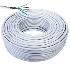 NYM Kabel 5x2,5mm² | Stromkabel Elektrokabel Feuchtraumkabel Mantelleitung