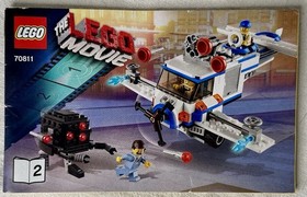 LEGO - The LEGO Movie, 2 in 1: The Flying Flusher (70811) 100% Complete
