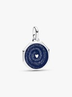 Pandora Charm 793040C01 Pandora Me Galaxie Herz Medaillon-Charm 925/- Silber