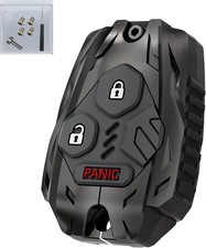 No Cutting Required - Upgraded Key Fob Shell Case for Honda Accord 2003-2012 / C