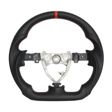 Full Leather Sport Steering Wheel Red Stitching Fit Toyota Fj Cruiser 2007-2014 Full Leather Sport Steering Wheel Red Stitching Fit Toyota Fj Cruiser 2007-2014