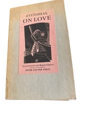 Stendhal On Love - Robert Greco Illustrated Peter Pauper Press HC w/ Slipcase