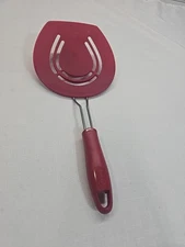 Chefstyle Red Wide Round Spatula Flexible Spatula For Pancakes