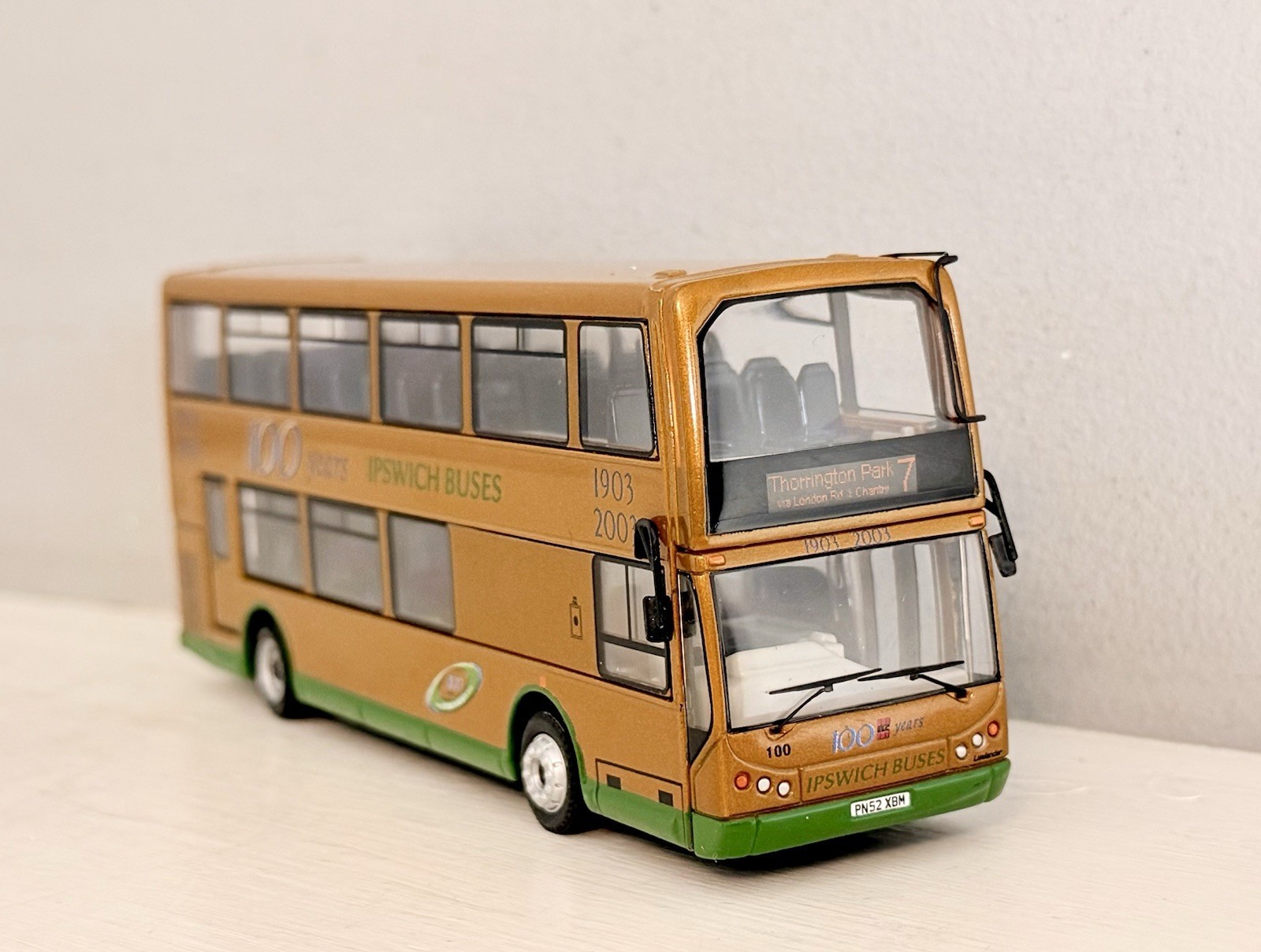 Corgi 2003 OOC OM42501 DAF DB250 East Lancs Millenium Lowlander Ipswich Bus