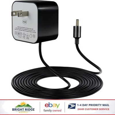 15W Power Adapter for Echo Dot 3rd 4th Gen, Show 5, and Spot Compatibility