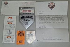 1992 MLB All Star Game Gala Ticket, Fanfest Host Pass San Diego Padres Letter