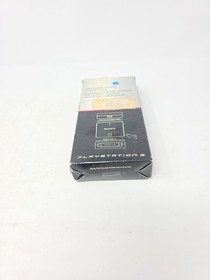 Sony PlayStation 3 PS3 Memory Card Adaptor Black Open Box
