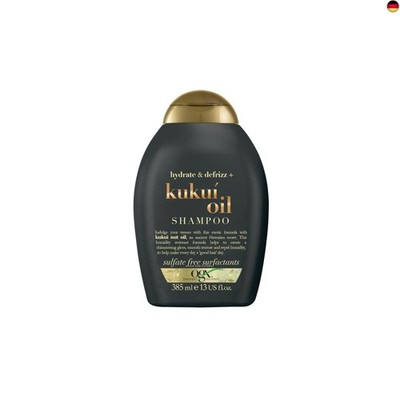 OGX Hydrate & Defrizz + Kukui Oil Shampoo (385 ml), feuchtigkeitsspendendes