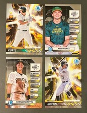 ⚾(pick) 2024 Bowman Draft inserts: Draft Night & Plasma Power🔴🔵🟣🟡🟠🟢⚫