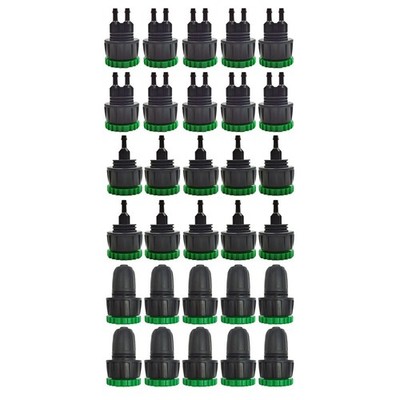 Schlauchverschraubung Verbinder Set 10-teilig für effektiven Gartenbewässerung