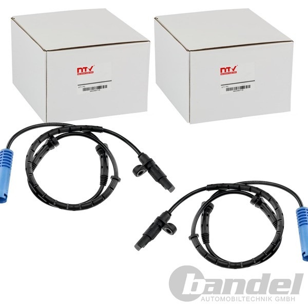 2X Nty ABS-SENSOR Hinten Beidseitig Passend FüR Bmw 5 Links+Rechts | HCA-BM-007-image