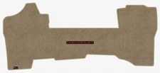 Lloyd Ultimat Front Carpet Mat for '67-70 Chevy C10 Pickup w/Chevy Red on Black