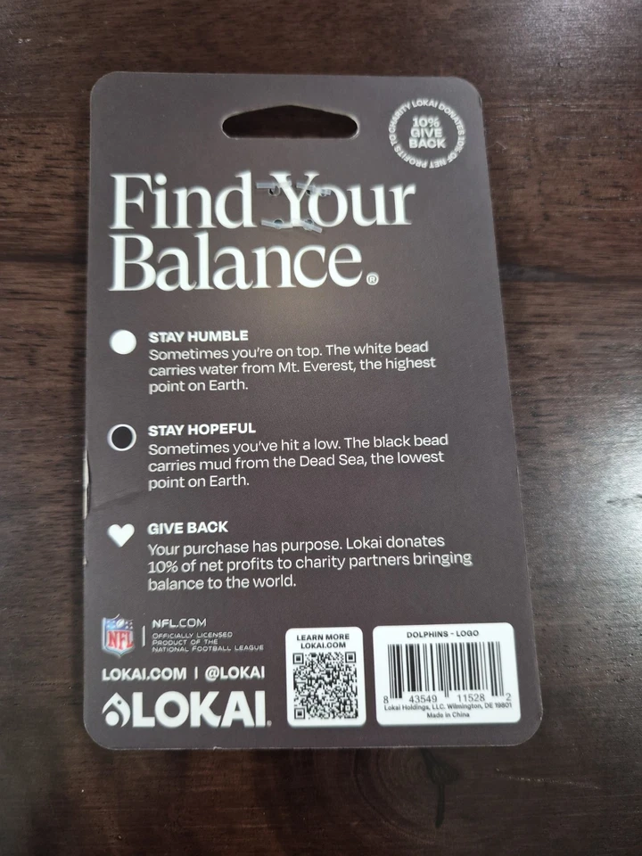 Large Miami Dolphins *LOKAI BRACELET Brand New - Image 2 of 4