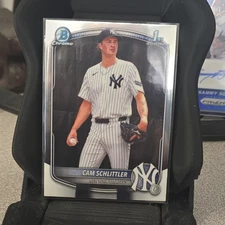 Cam Schlittler 2025 Bowman Chrome 1st Bowman New York Yankees BCP-166 Rookie RC