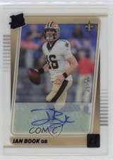 2021 Panini Clearly Donruss Rated Rookie Blue Auto 35/99 Ian Book #70 Auto 0c57