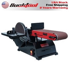 1-1/2 HP Bench Belt Sander for Wood Working 6...