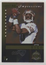 1998 Pinnacle Mint Collection Lasting Impressions Jerry Rice #10 HOF 0f8
