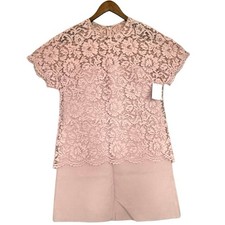 Valentino pink A-line dress 42