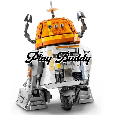 MOC BRICKS Star Wars Chopper (C1-10P) Astromech Droid (75416) 1039PCS Building Blocks