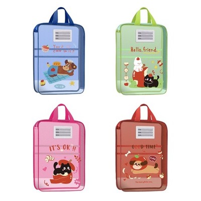 Multifunctional Document Organiser Large Capacity Handheld Book Bag For Offices