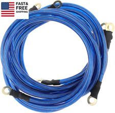 5 Point Car Universal Earth Ground Cables Grounding Wire System Kit High Perfo